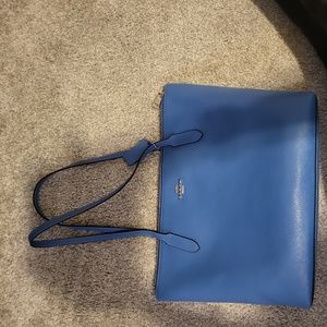 Deep Ocean Blue Coach Bag